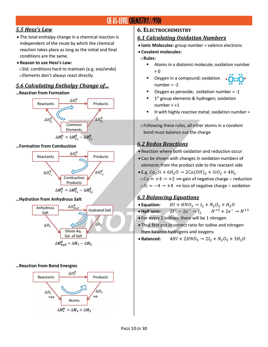 A-Level Chemistry Z Notes - Page 3
