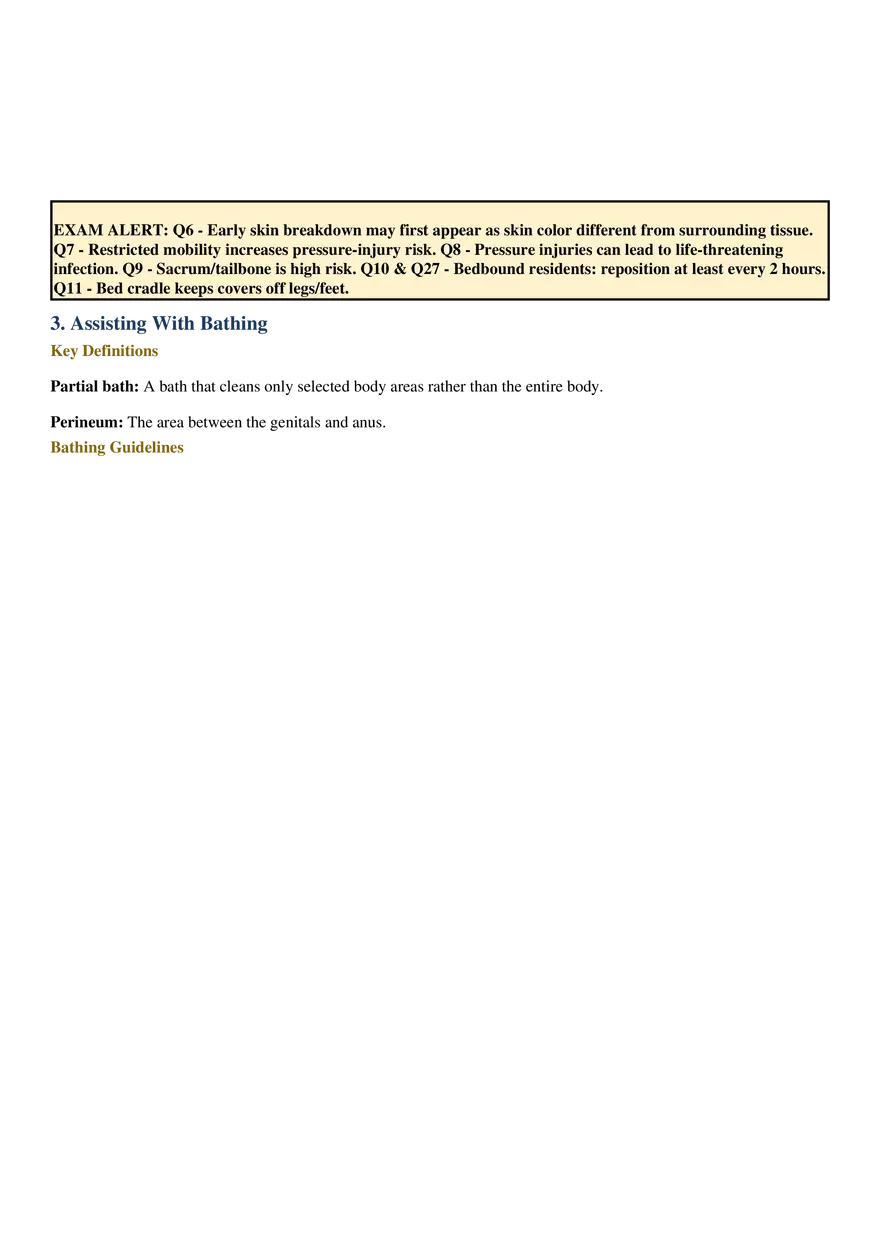 Chapter 6 - Personal Care Skills - Page 33