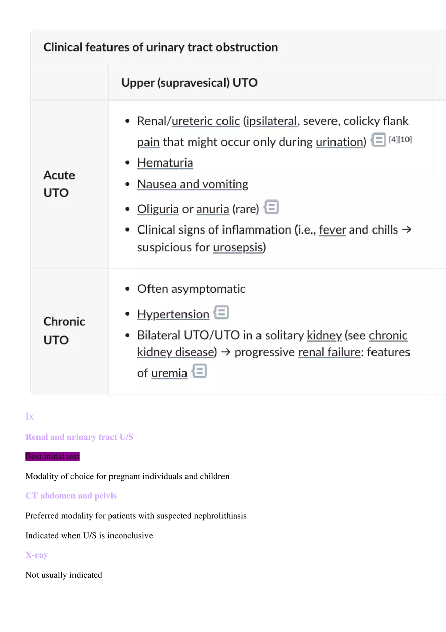 Renal Tract Obstruction - Page 3