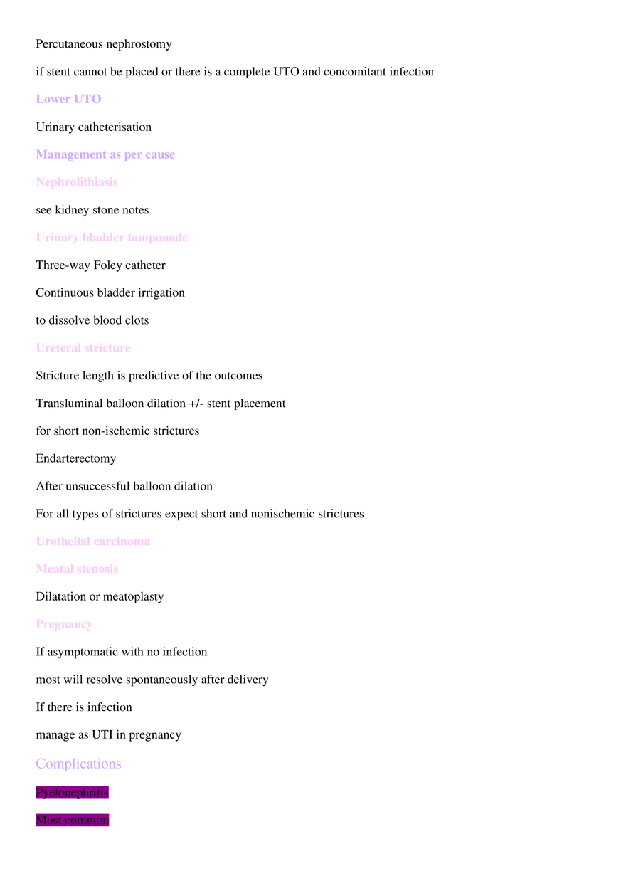 Renal Tract Obstruction - Page 5
