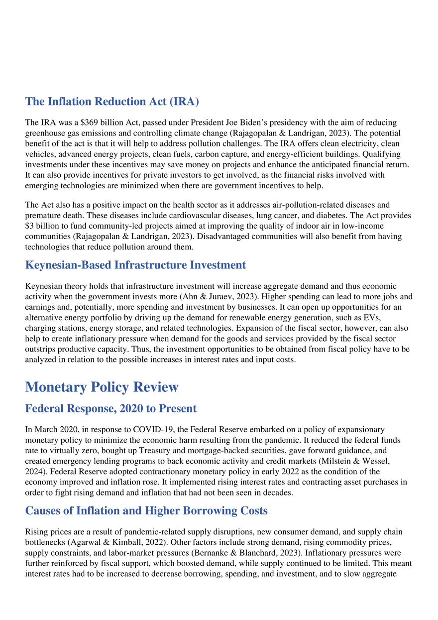 Management of Wealth Assets in a Portfolio - Page 9