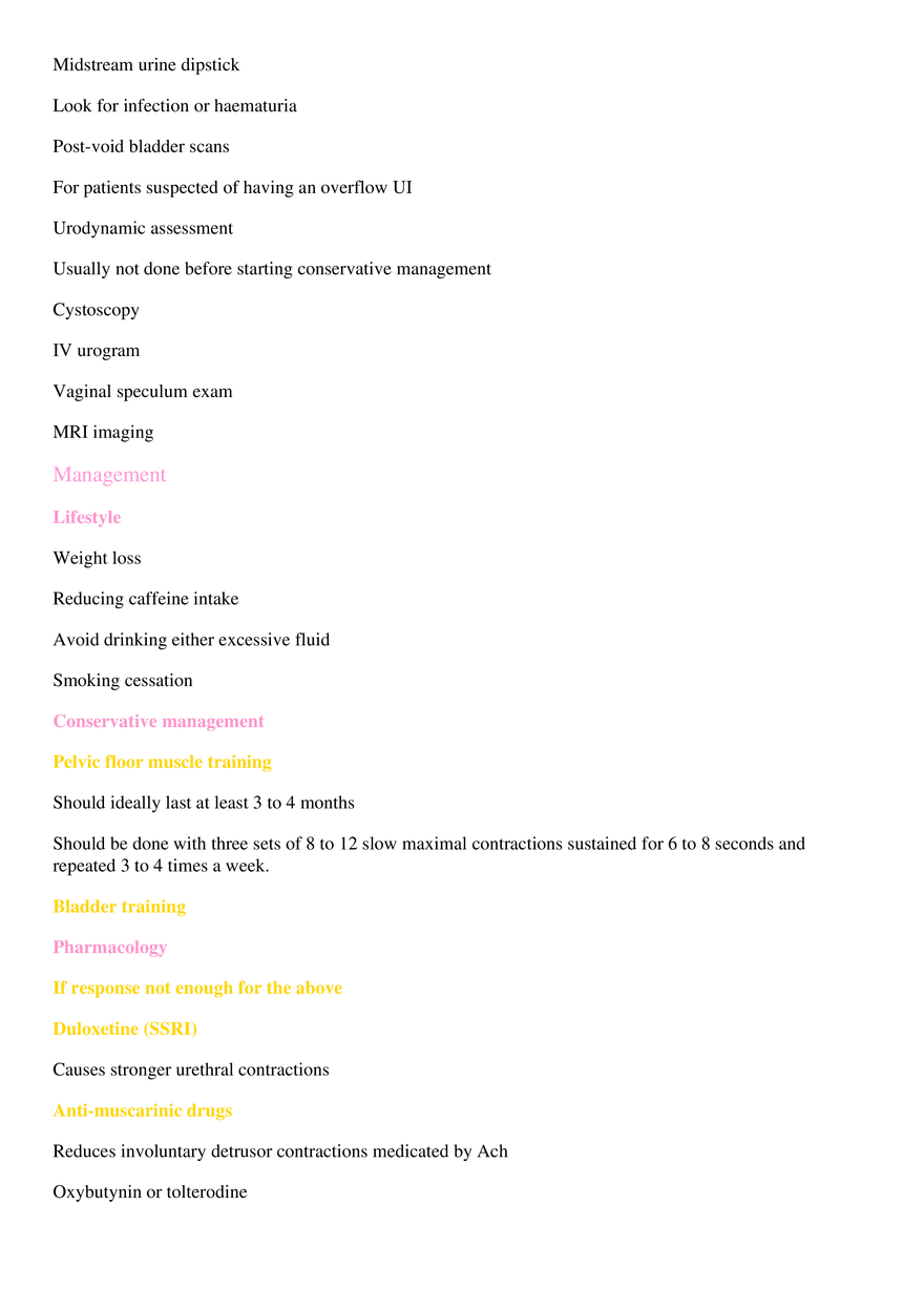 Urinary Incontinence - Page 5
