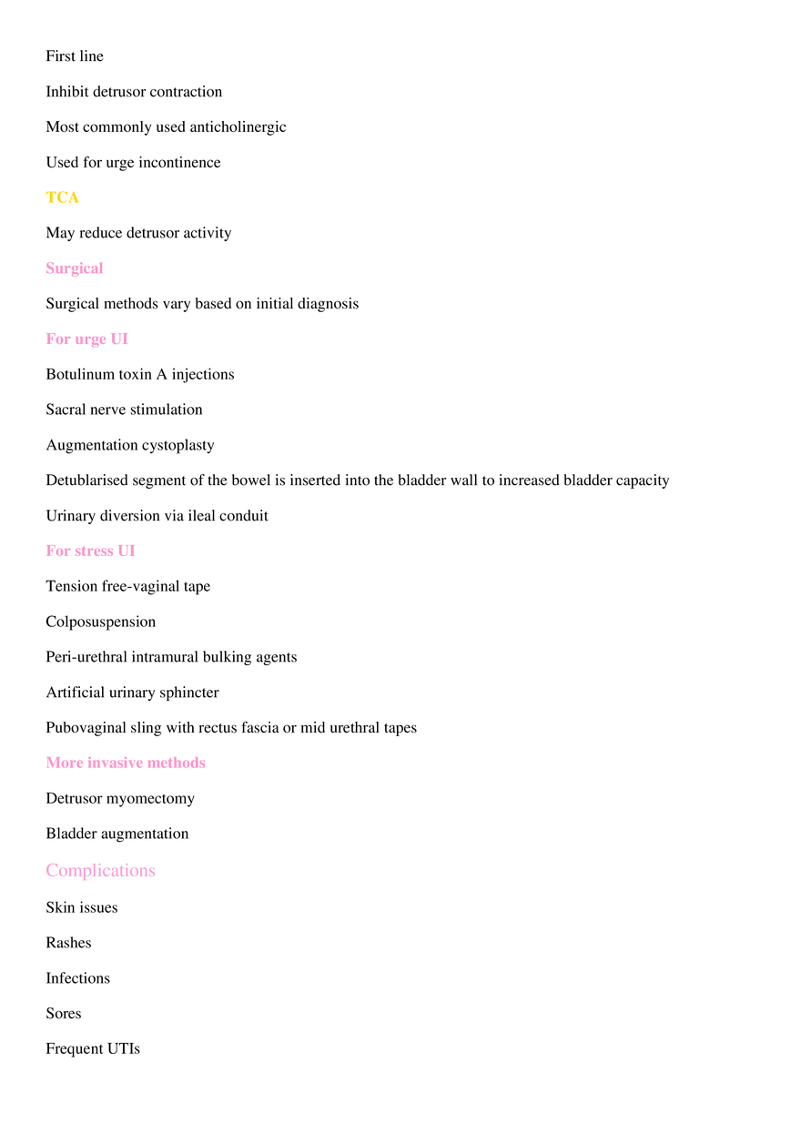 Urinary Incontinence - Page 6