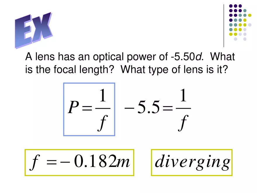 Light - 07 - Lenses - Power & Drawing Images - Page 7