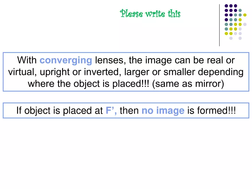 Light - 07 - Lenses - Power & Drawing Images - Page 17