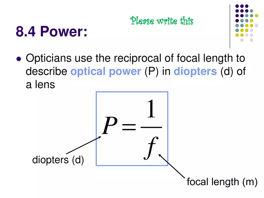 Light - 07 - Lenses - Power & Drawing Images - Page 4