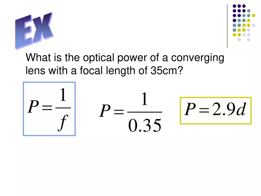 Light - 07 - Lenses - Power & Drawing Images - Page 6