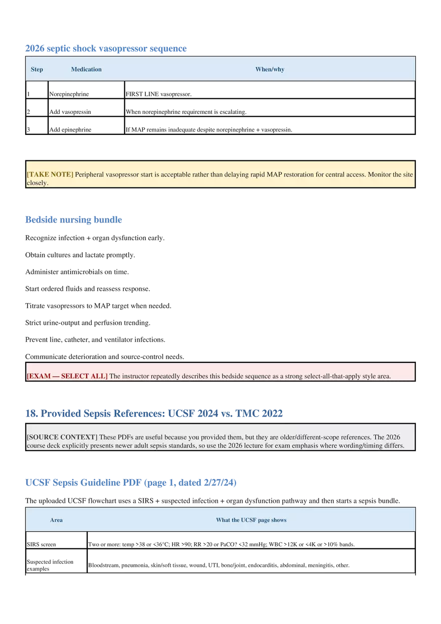 Critical Care Detailed Study Guide - Page 7