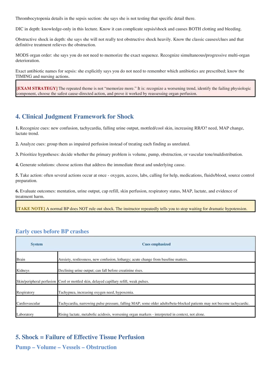 Critical Care Detailed Study Guide - Page 17