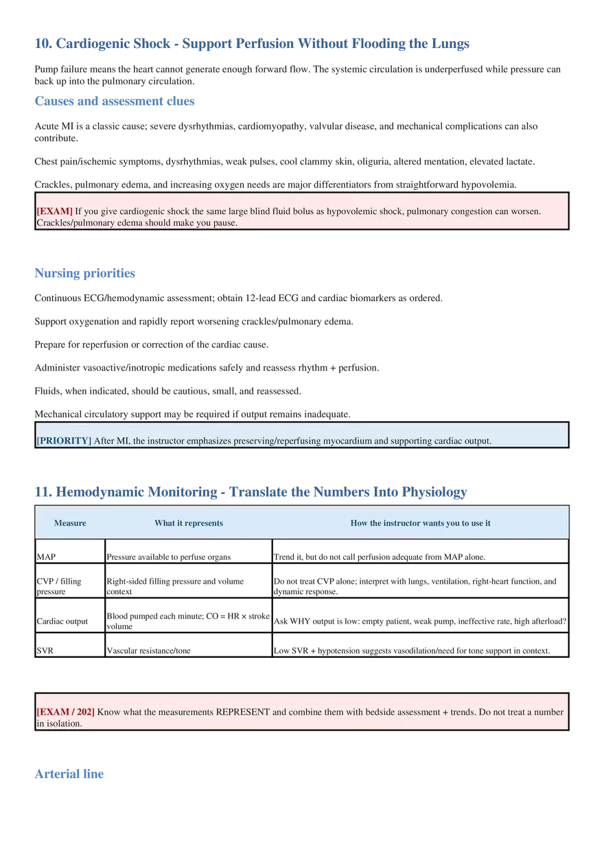 Critical Care Detailed Study Guide - Page 21