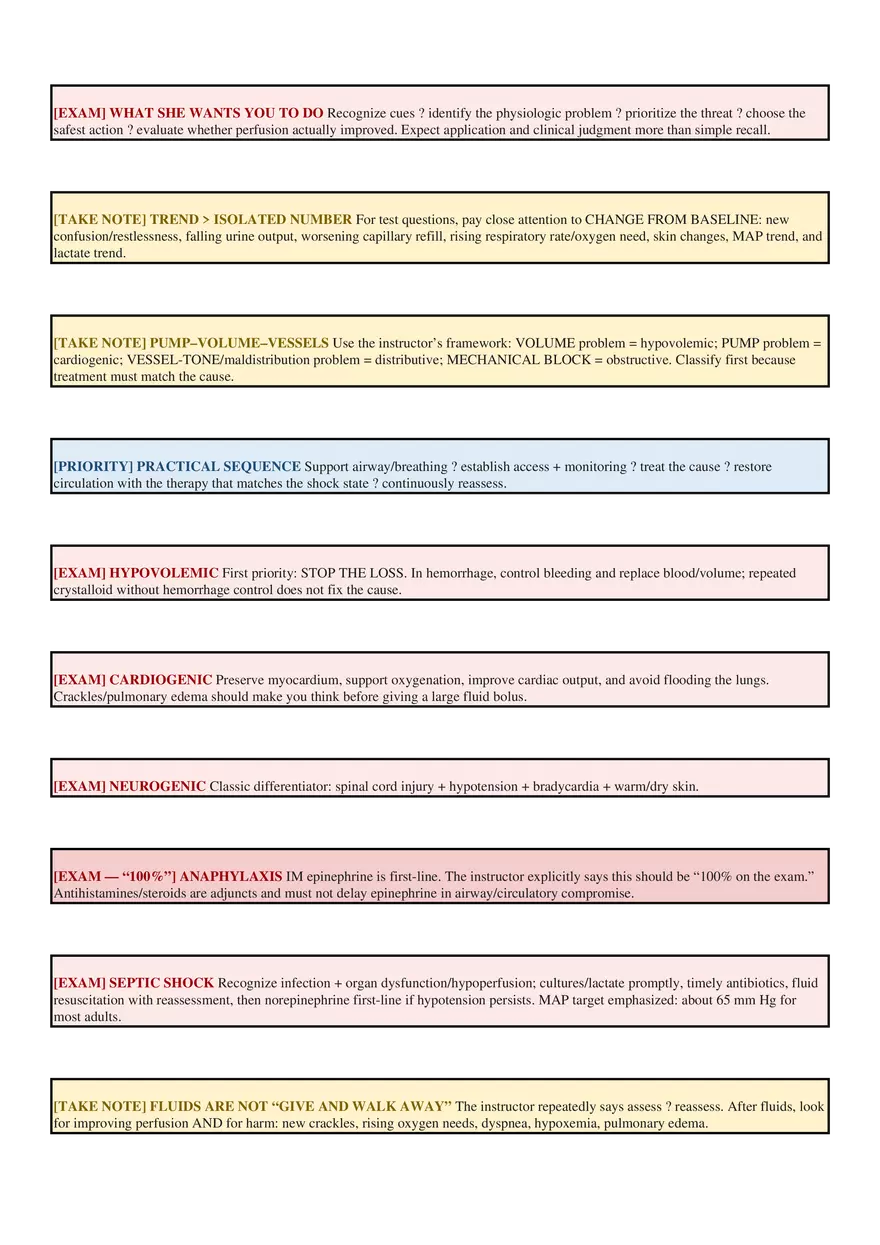 Critical Care Detailed Study Guide - Page 2