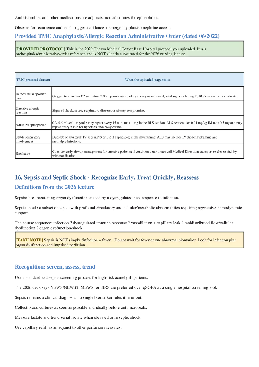Critical Care Detailed Study Guide - Page 5