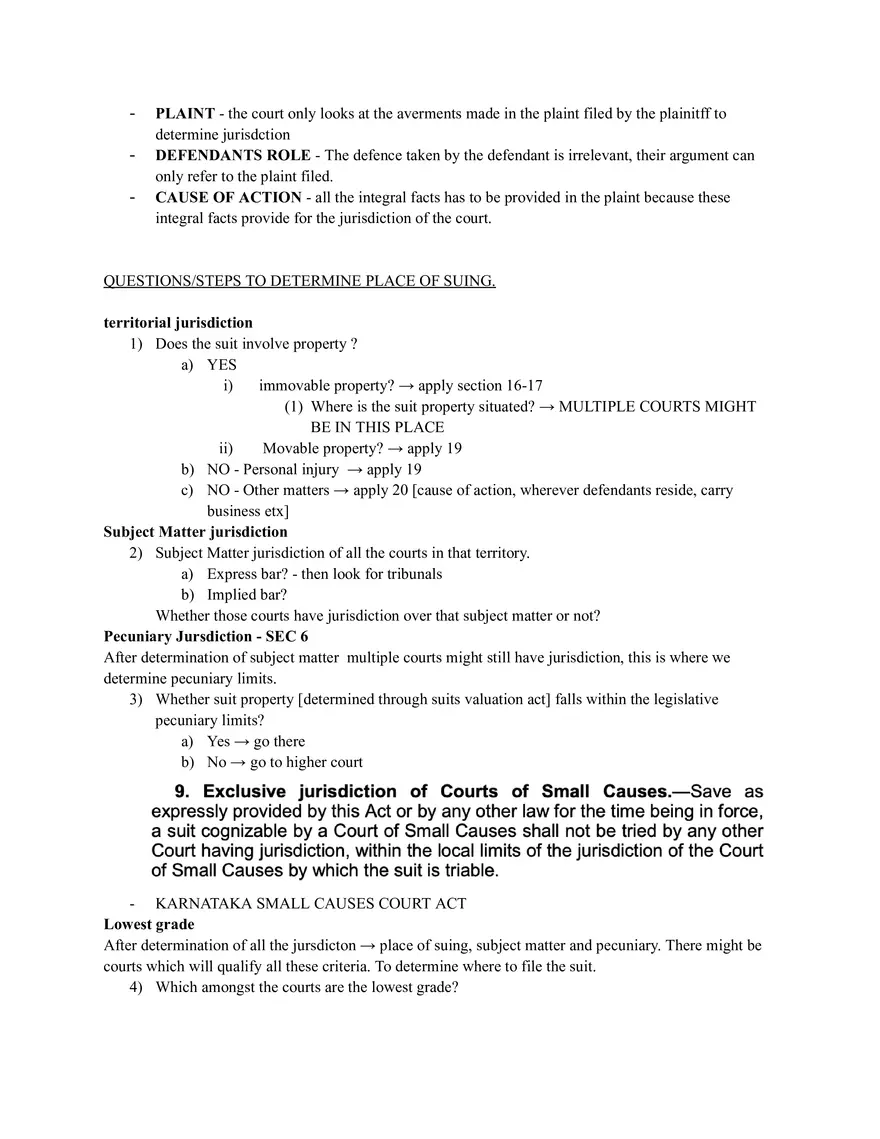 Code Of Civil Procedure - Page 23