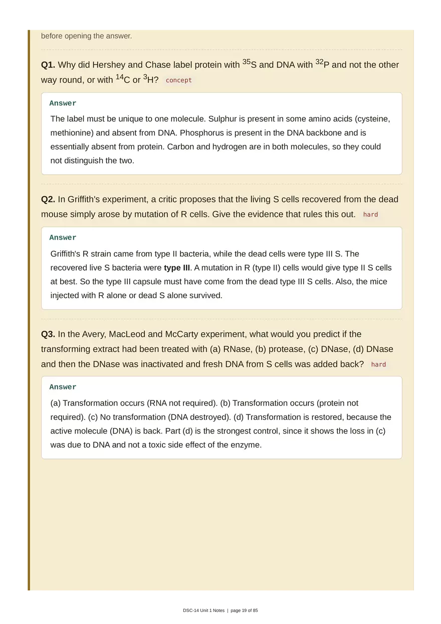 Unit 1: Transmission Genetics - Page 11