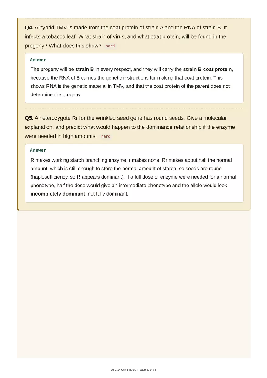 Unit 1: Transmission Genetics - Page 12