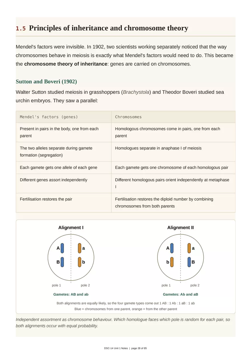 Unit 1: Transmission Genetics - Page 21