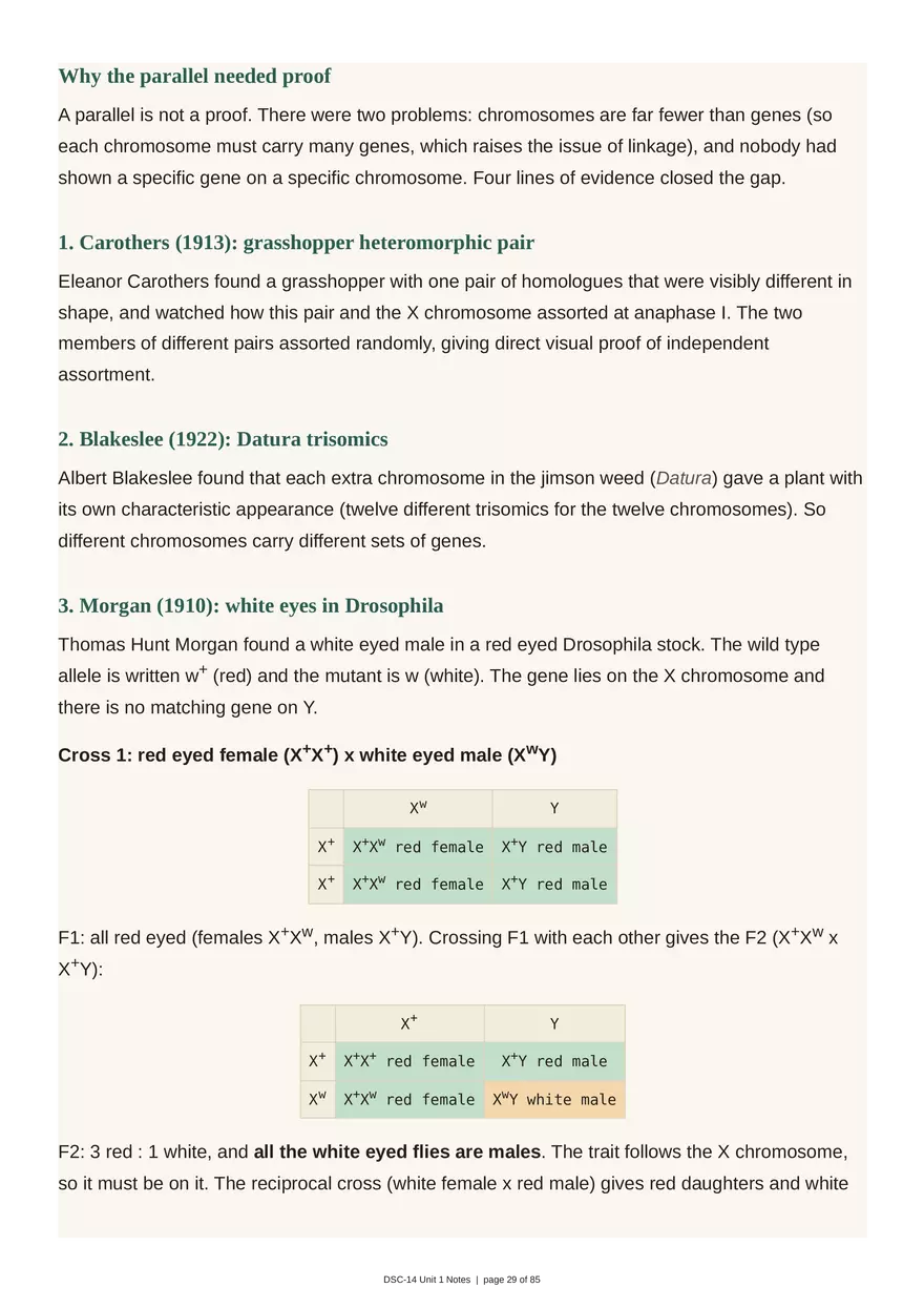 Unit 1: Transmission Genetics - Page 22