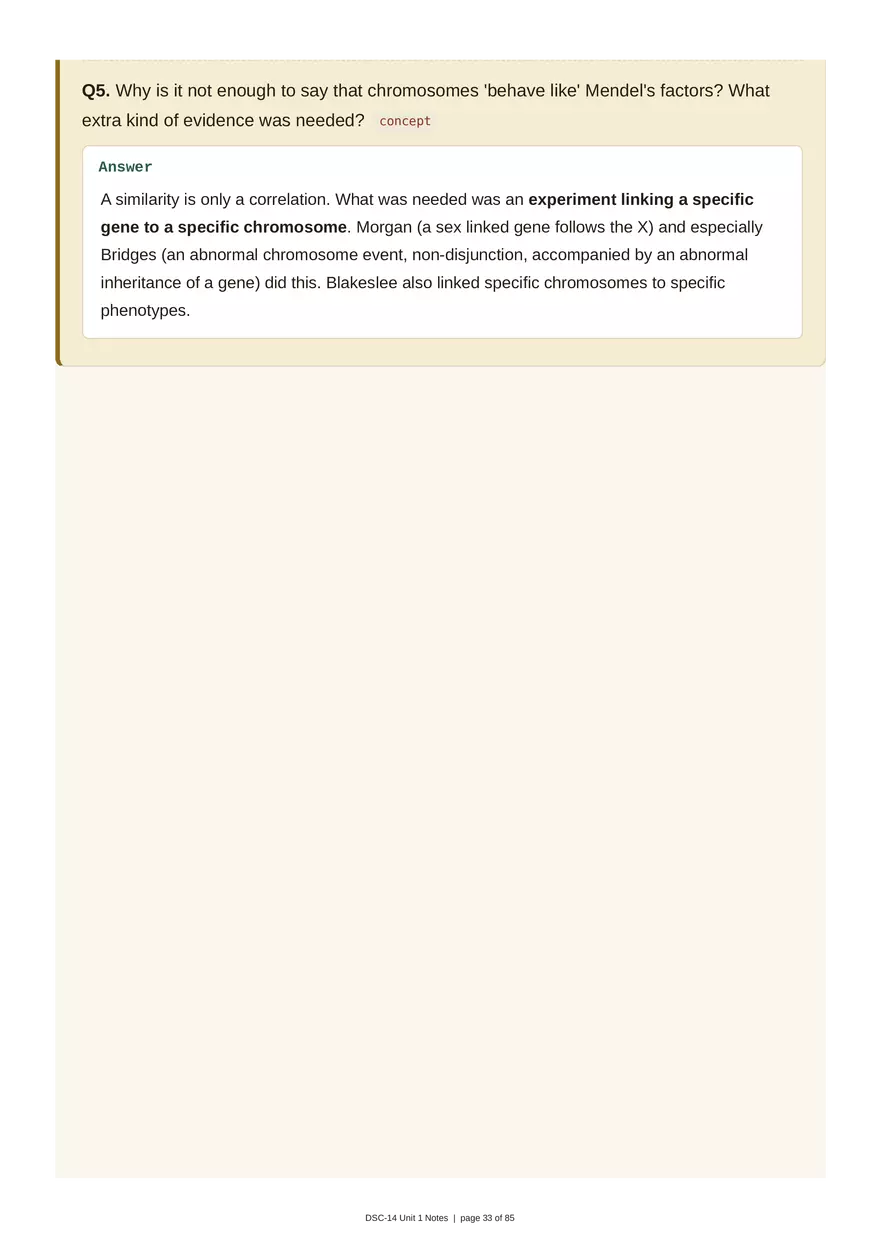 Unit 1: Transmission Genetics - Page 27