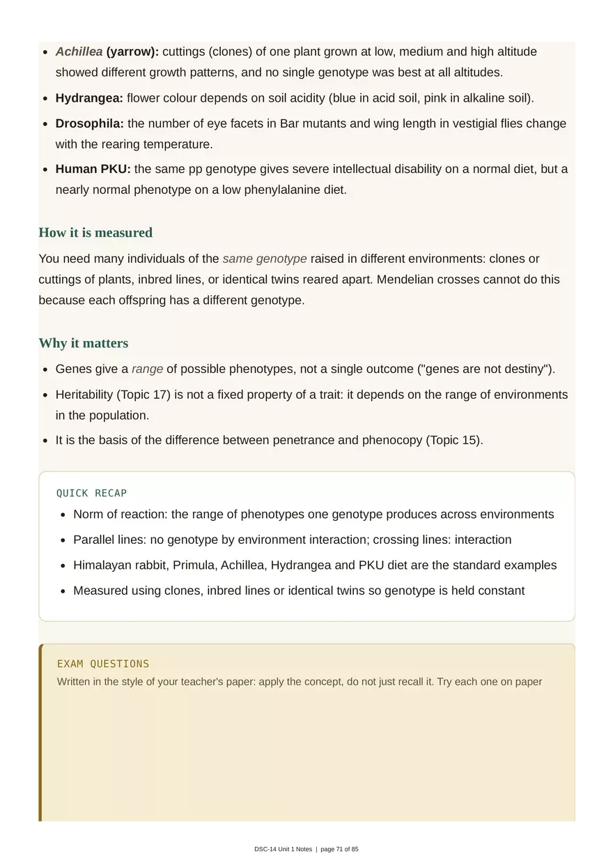 Unit 1: Transmission Genetics - Page 69