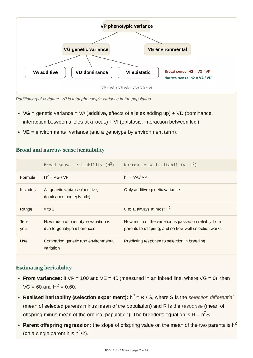 Unit 1: Transmission Genetics - Page 81