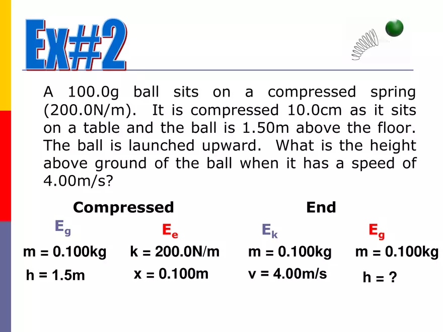 6 - WorkPowerEnergy - Elastic Potential and Thermal - Page 5