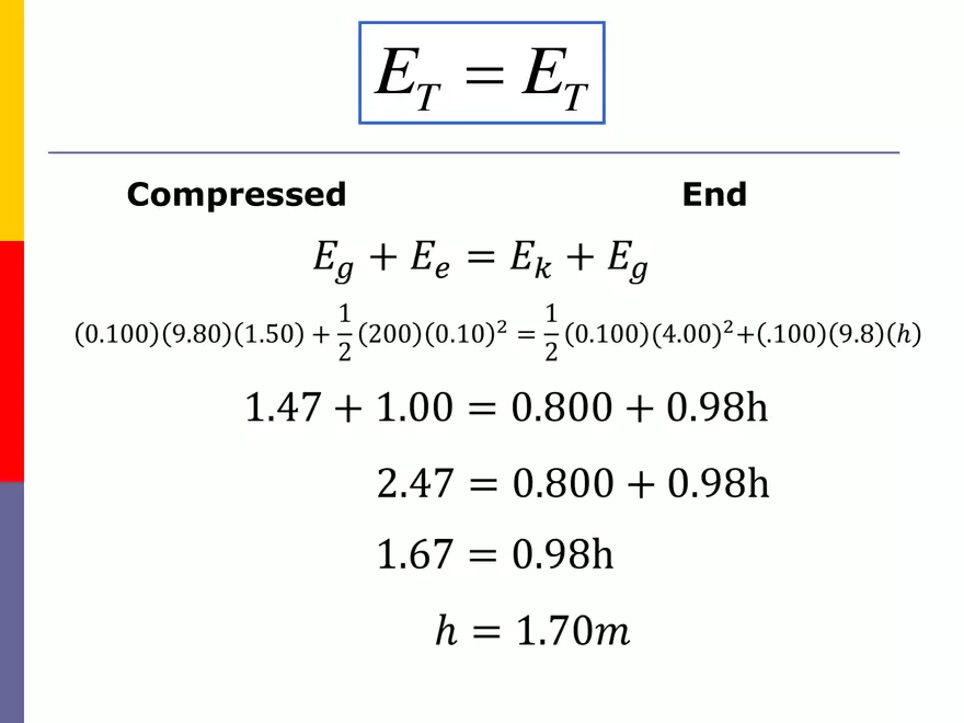 6 - WorkPowerEnergy - Elastic Potential and Thermal - Page 6