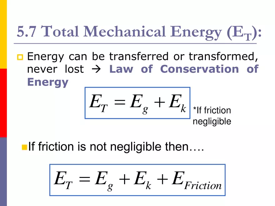 5 - WorkPowerEnergy - Conservation & Work-Energy Theorem - Page 9