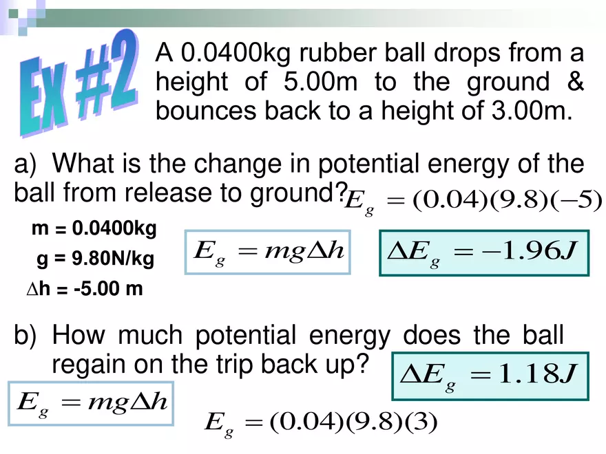 4 - WorkPowerEnergy - Kinetic, Potential and Elastic Energy - Page 6