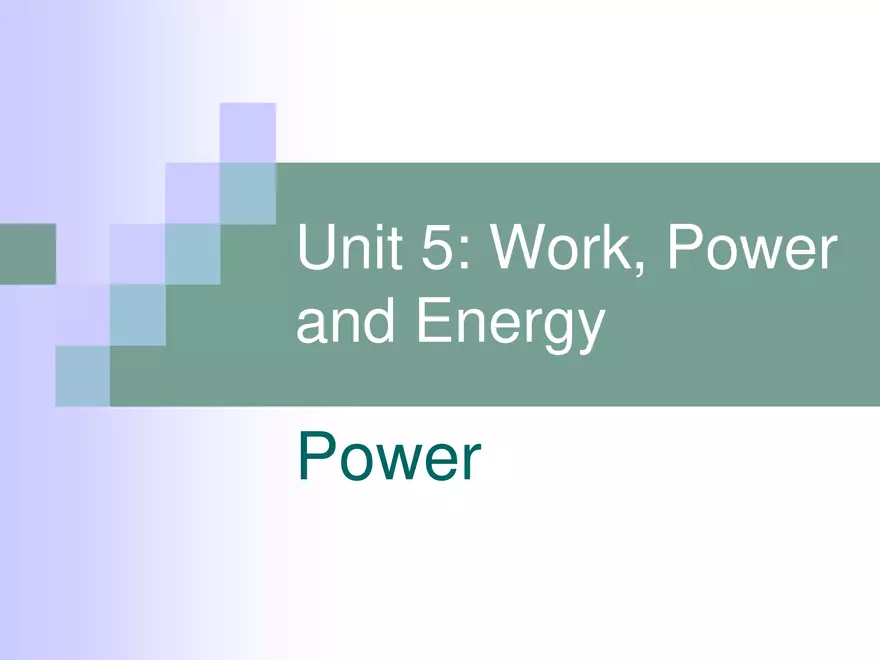 2 - WorkPowerEnergy - Power - Page 1