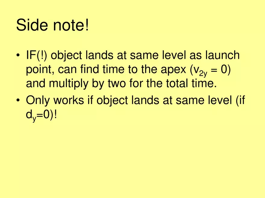 Kinematics - 7 - 2D General Launch Angle - Page 14