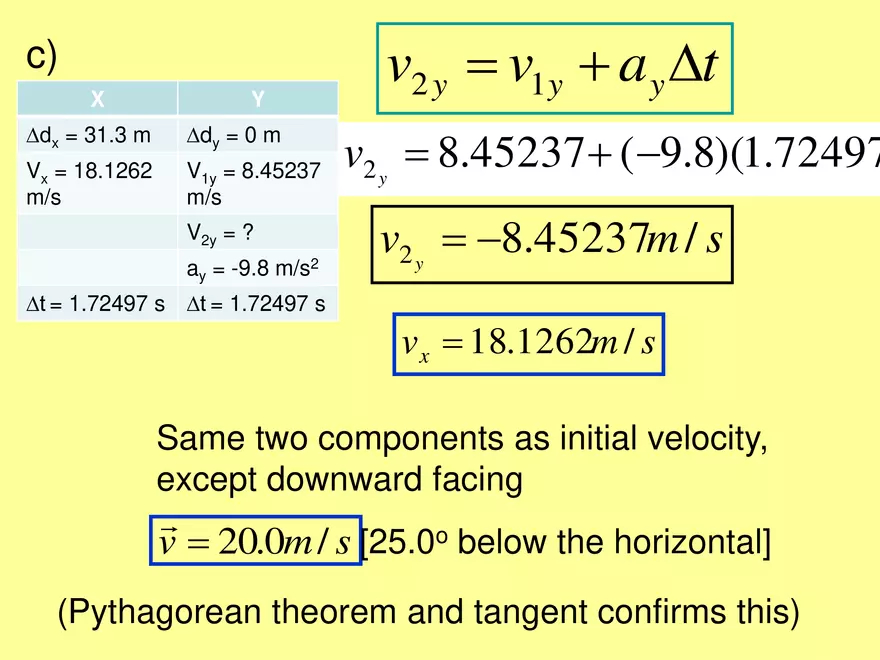 Kinematics - 7 - 2D General Launch Angle - Page 17