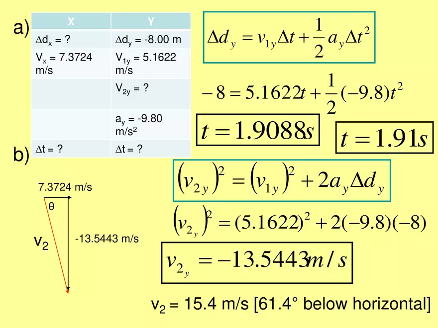 Kinematics - 7 - 2D General Launch Angle - Page 19