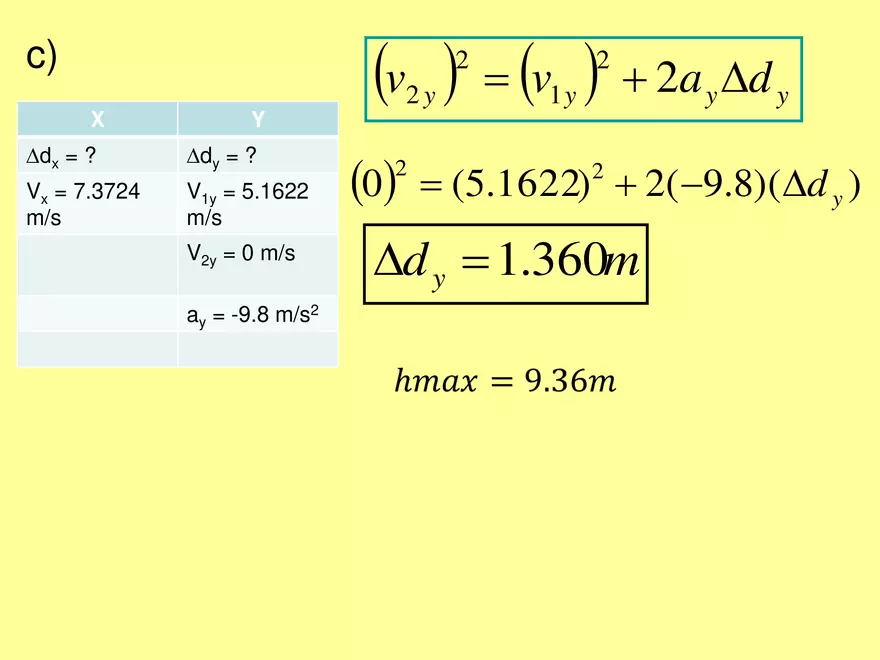 Kinematics - 7 - 2D General Launch Angle - Page 20