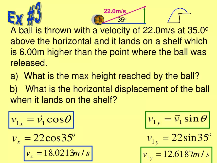 Kinematics - 7 - 2D General Launch Angle - Page 3