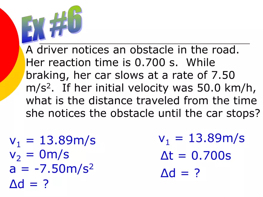 Kinematics - 4 - Acceleration - Page 9