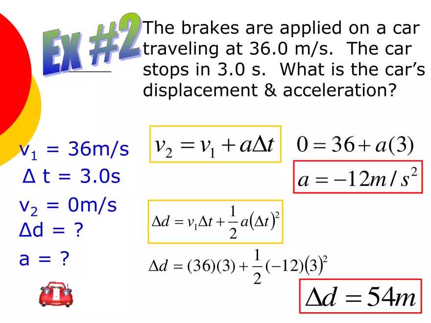 Kinematics - 4 - Acceleration - Page 5