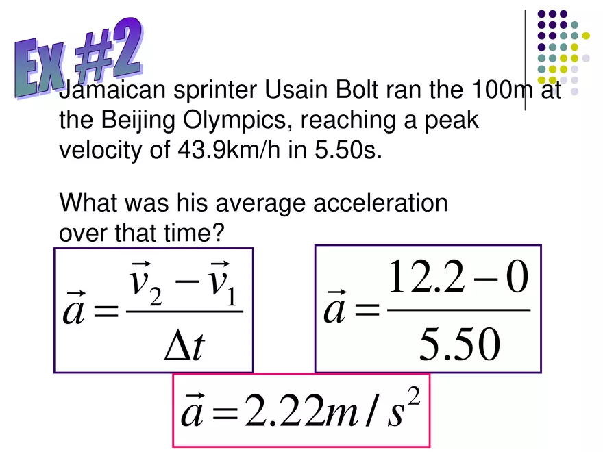 Kinematics - 3 - Velocity Time Graphs - Page 8