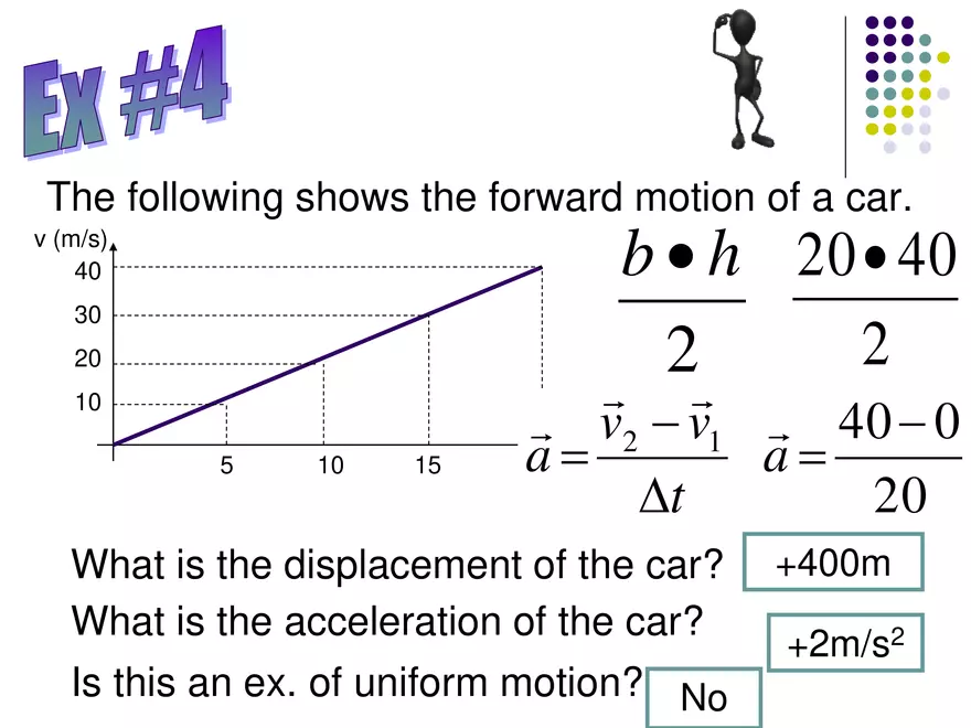 Kinematics - 3 - Velocity Time Graphs - Page 11