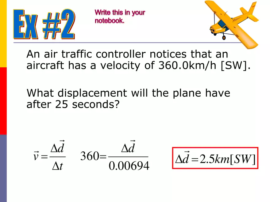 Kinematics - 1 - Uniform Motion - Page 7