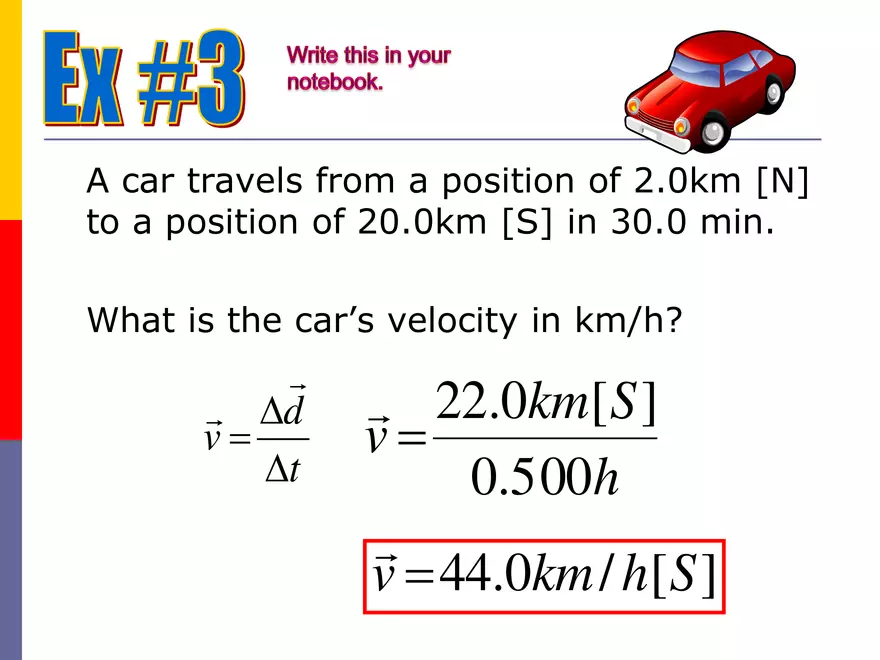 Kinematics - 1 - Uniform Motion - Page 8