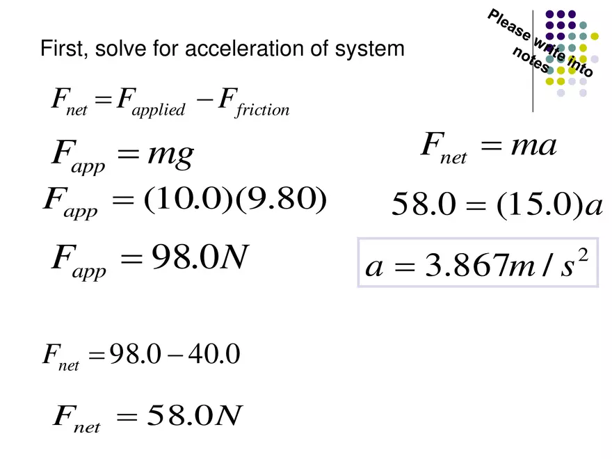 Dynamics - 5 - Newton's 3rd Law Multi-Body - Page 7