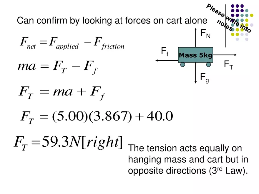 Dynamics - 5 - Newton's 3rd Law Multi-Body - Page 9