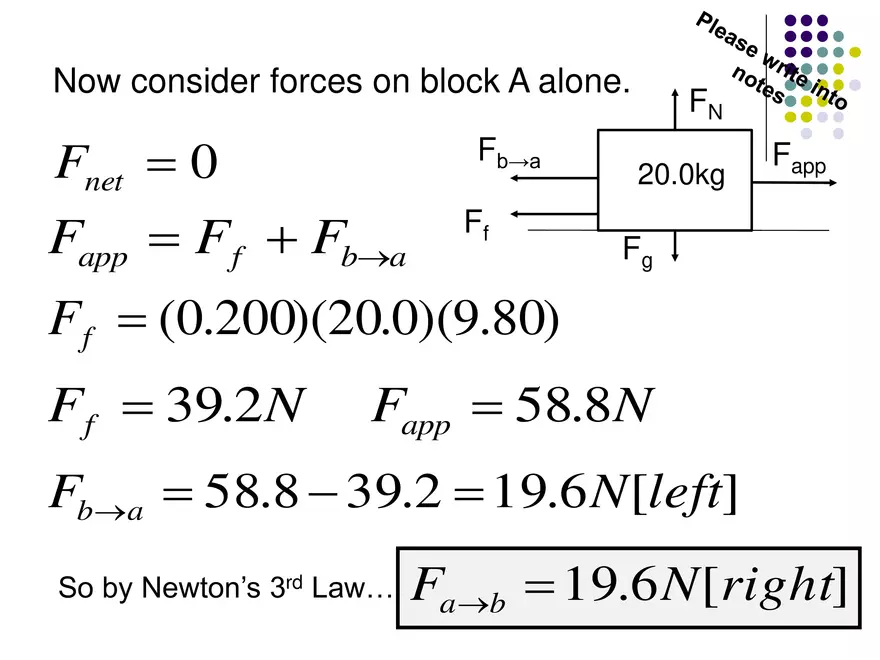 Dynamics - 5 - Newton's 3rd Law Multi-Body - Page 15