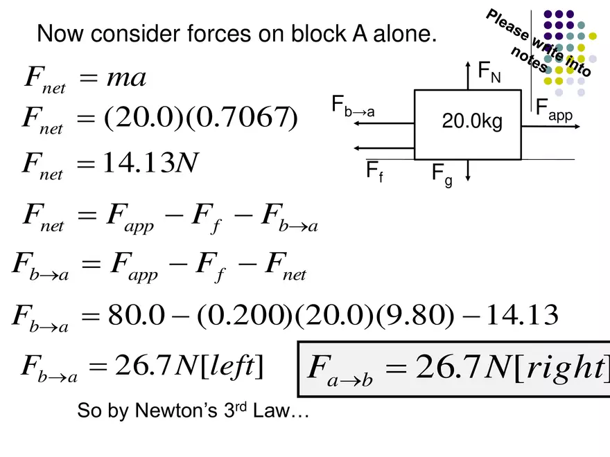 Dynamics - 5 - Newton's 3rd Law Multi-Body - Page 4