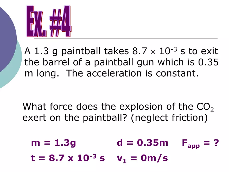 Dynamics - 2 - 2nd Law Single-Body - Page 8