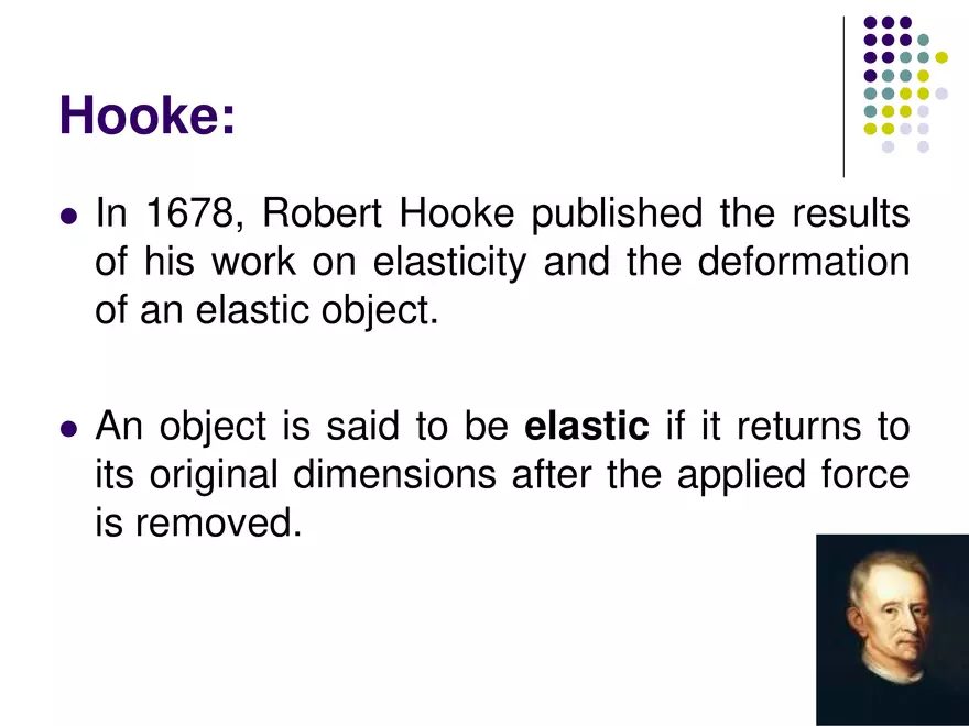 Forces - 4 - Hooke's Law - Page 2