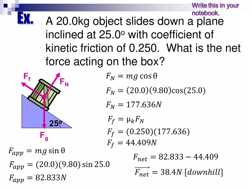 Forces - 3a - Net Force applications - Page 5
