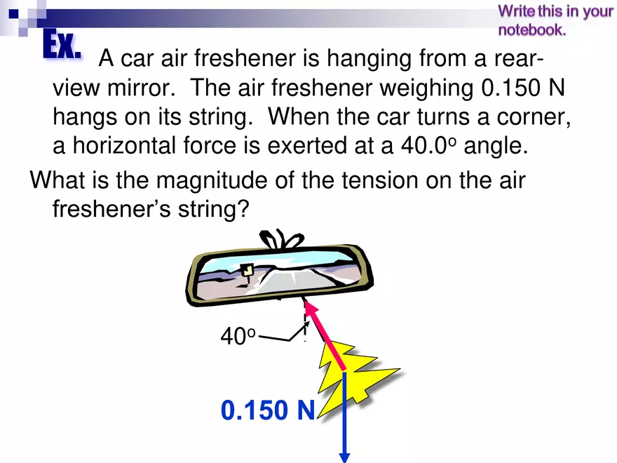 Forces - 1 - Net Force & Equilibrium - Page 11
