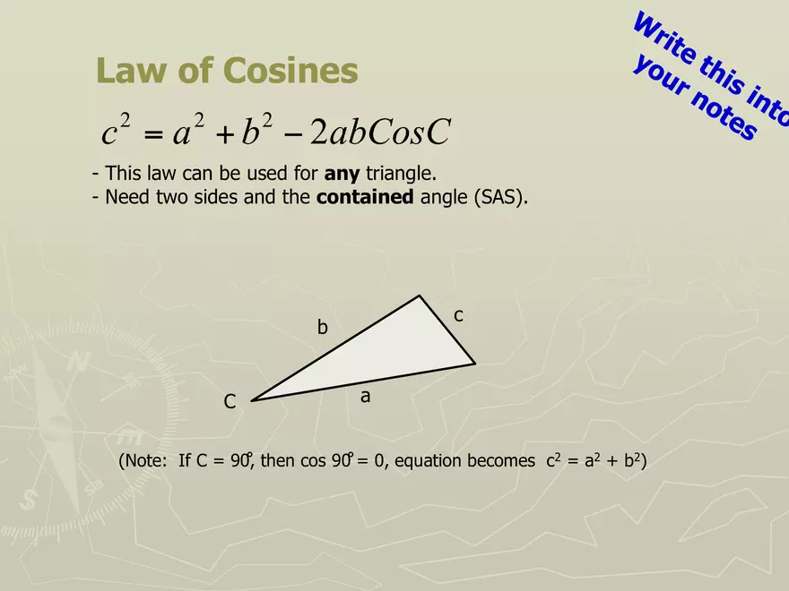 Motion - 3 - Cosine Sine Law Vector Addition - Page 2