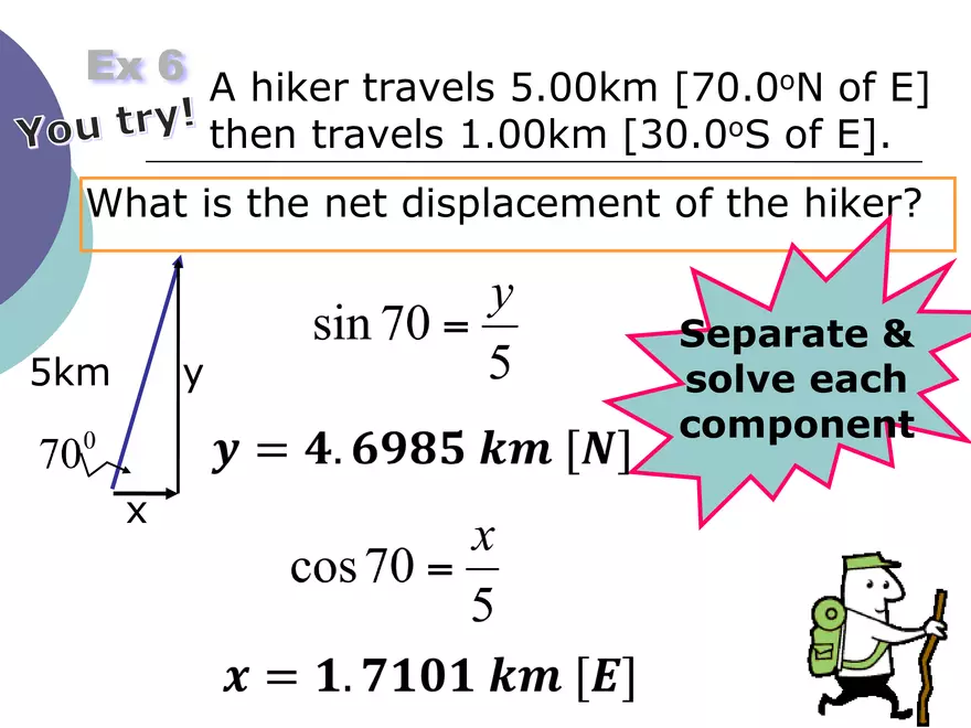 Motion - 2 - Vectors and Displacement - Page 8